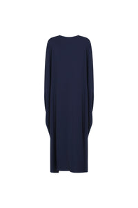 Kjole-dame-Marinebla-back-Abaya-Qamar