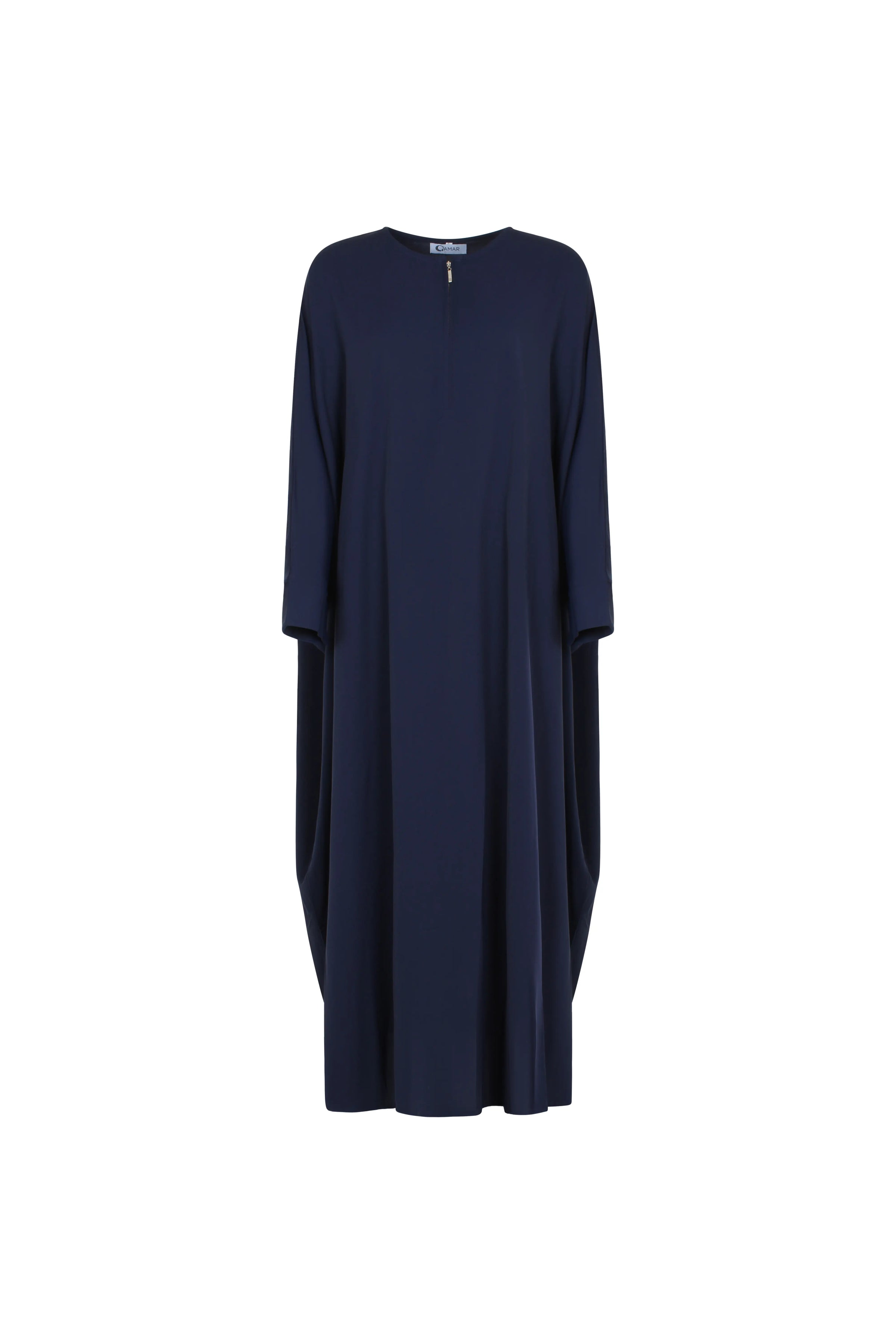 Kjole-dame-Marinebla-front-Abaya-Qamar