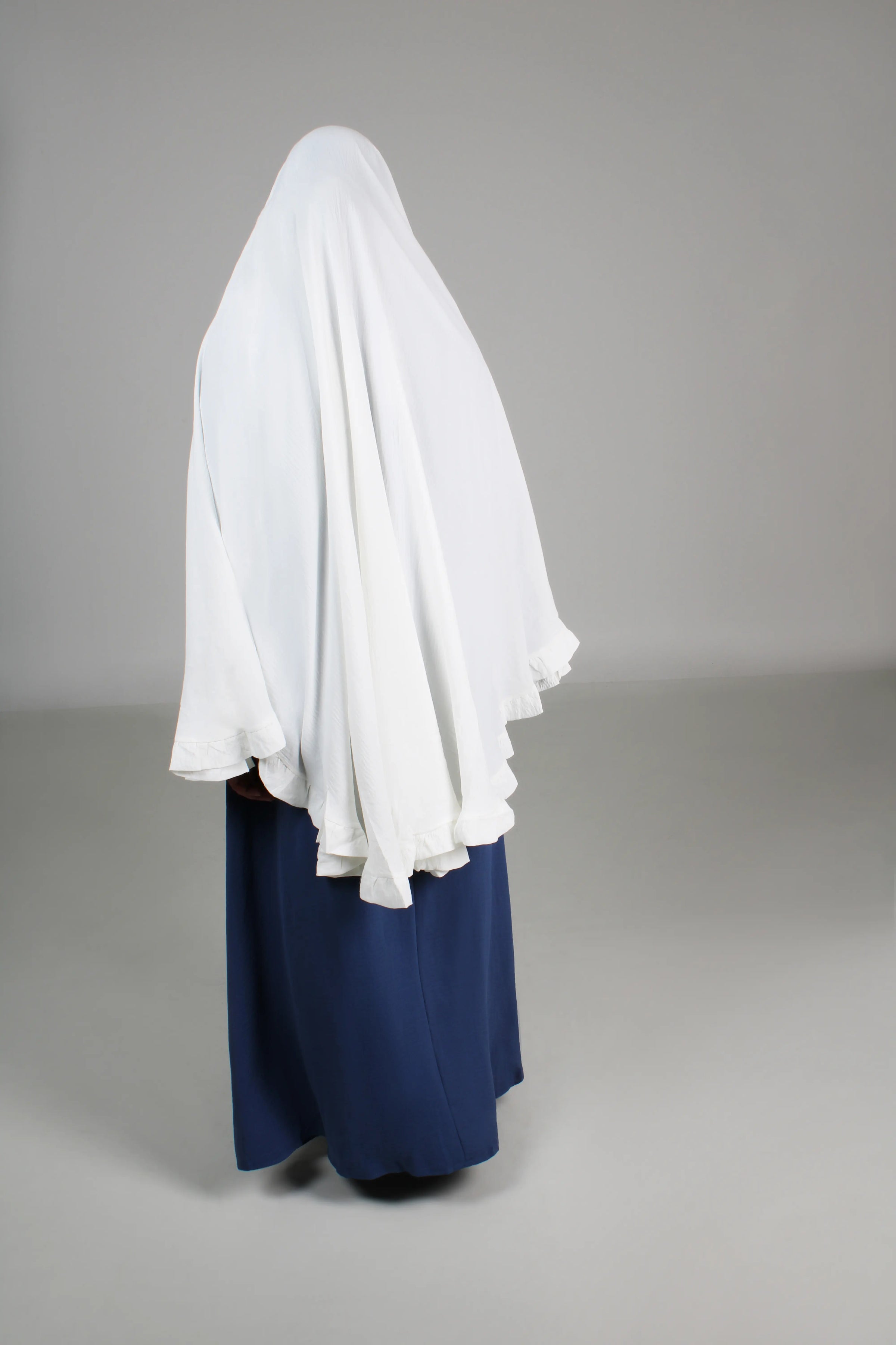 Kjole-dame-blaa-Abaya-Qamar