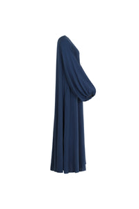 Kjole-dame-blaa-side1-Abaya-Qamar