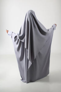 Kjole-dame-gra-Abaya-Qamar