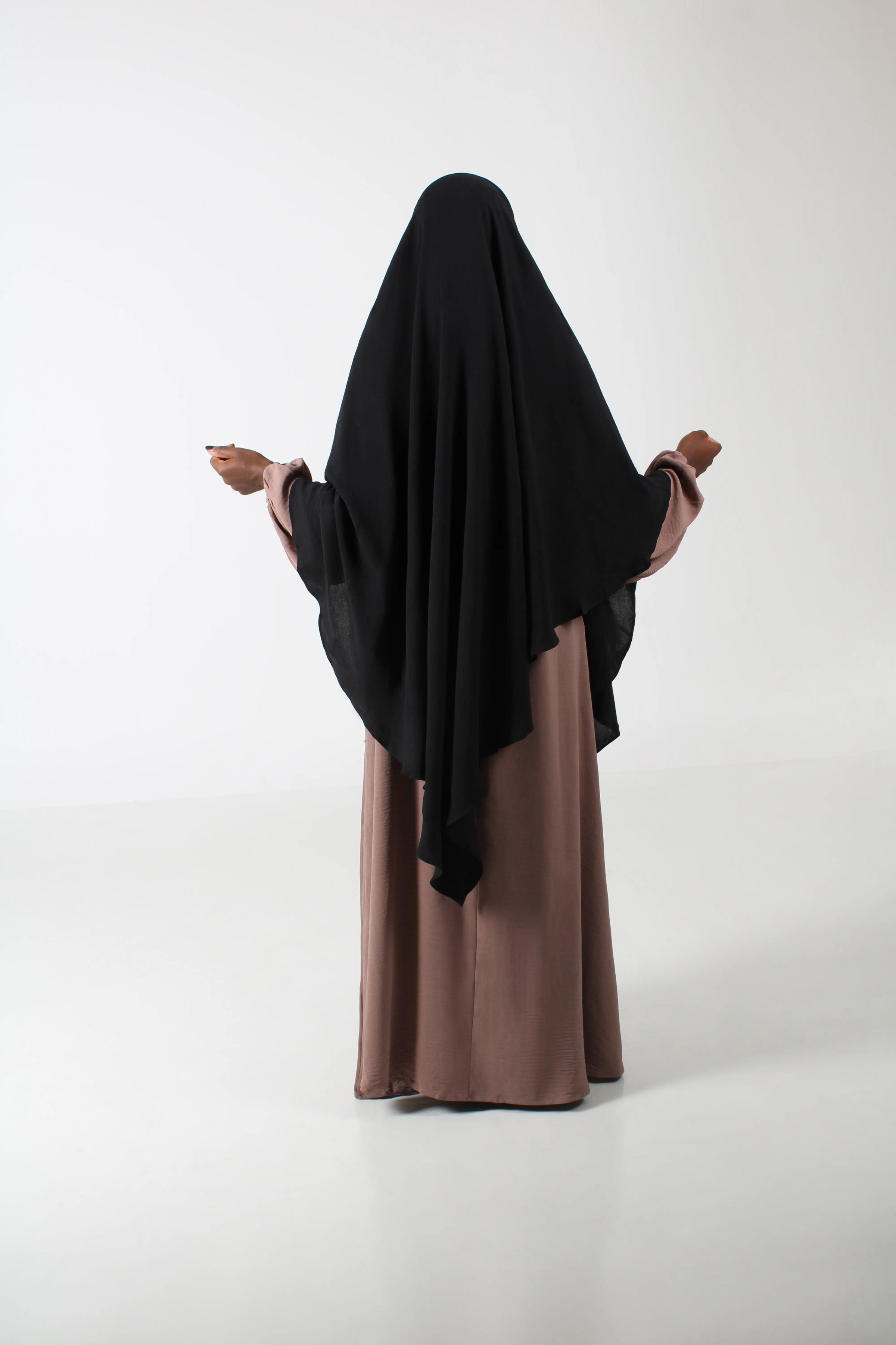 Kjole-dame-vintage-Mauve-Abaya-Qamar_1