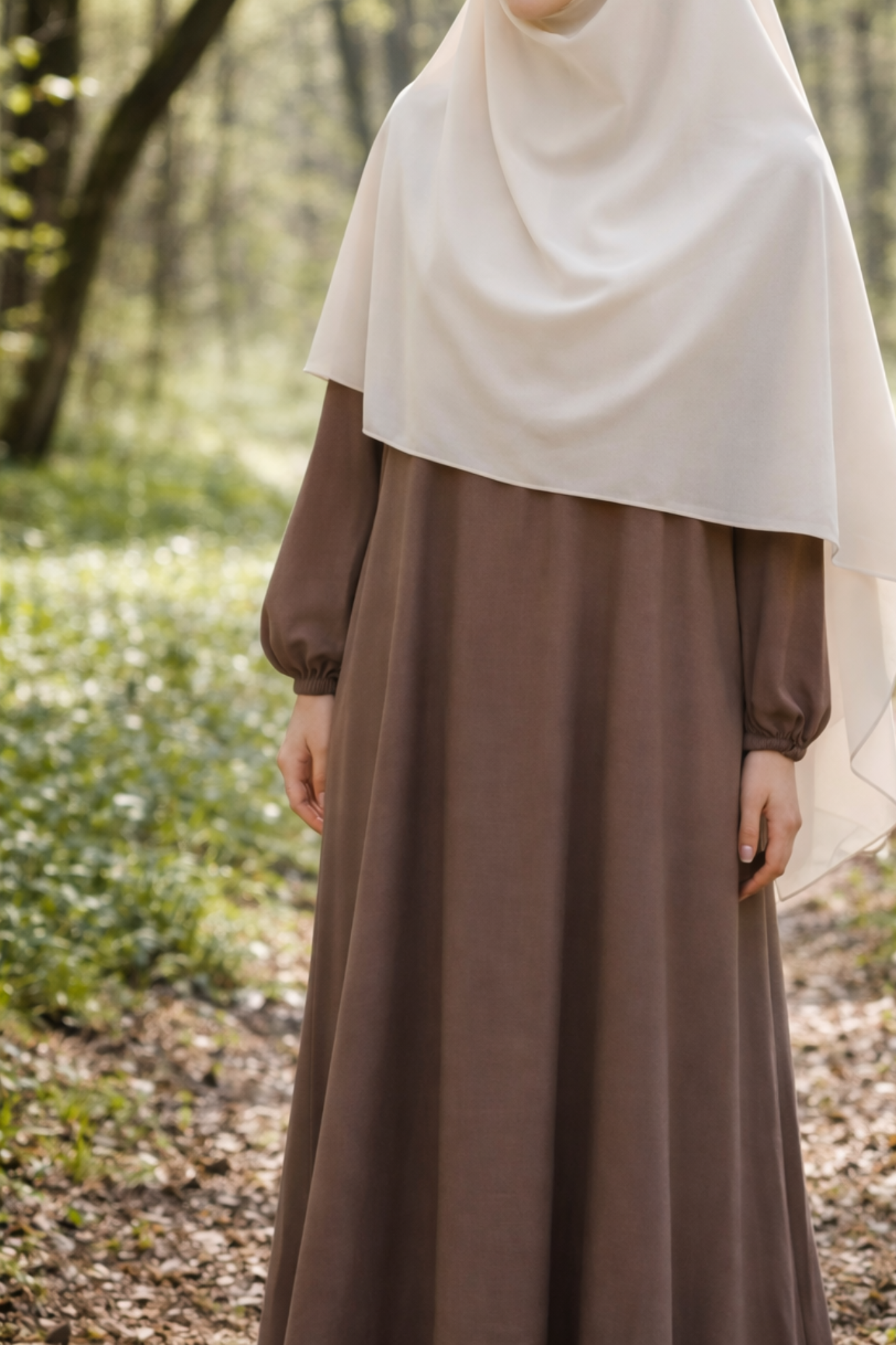 Amina Abaya - Vintage Mauve