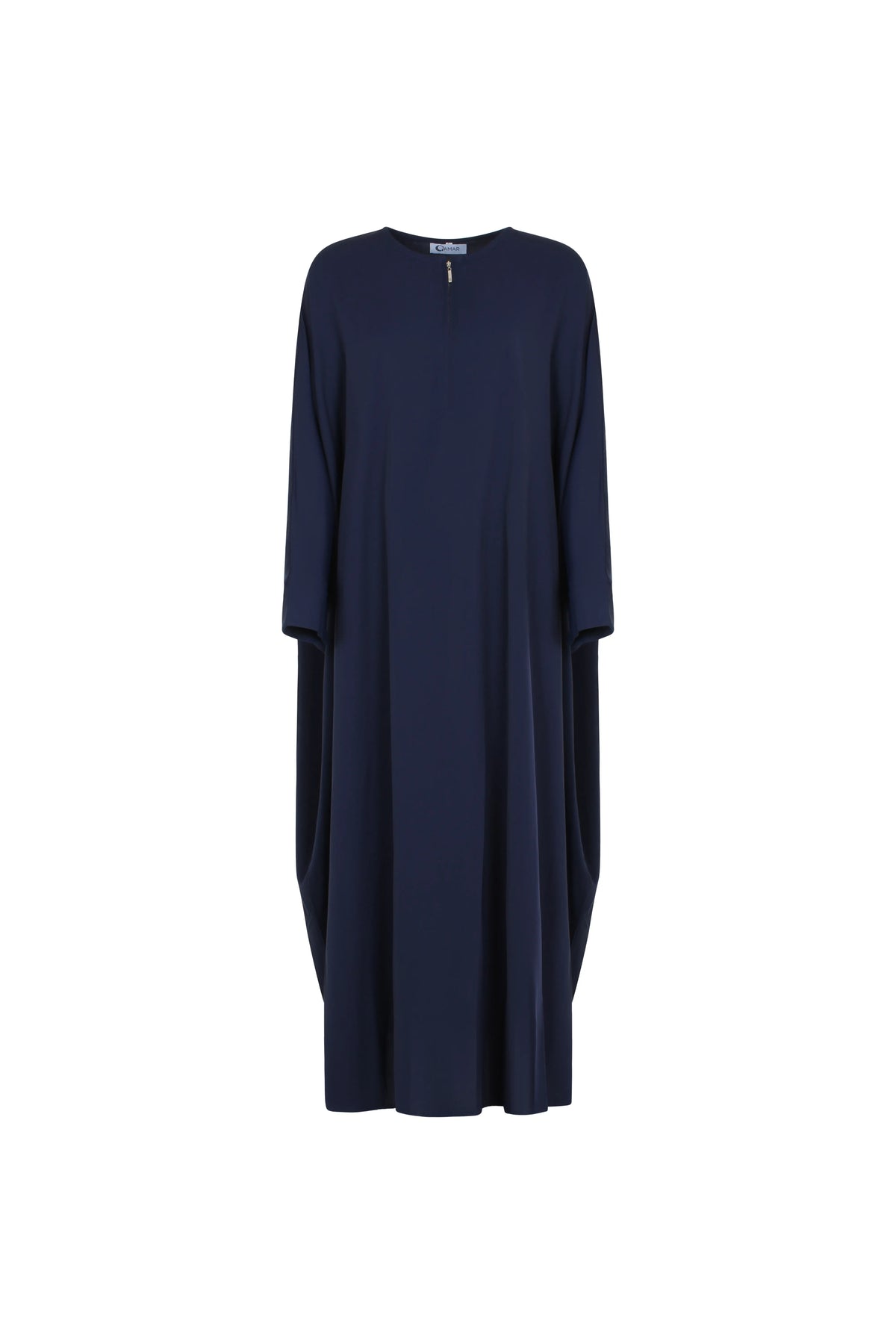 Kjole-dame-Marinebla-front-Abaya-Qamar