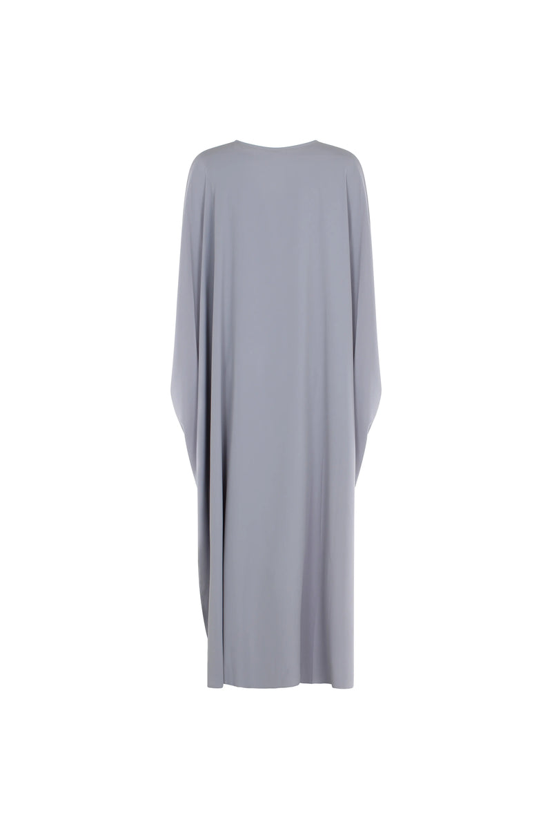 Kjole-dame-gra-back-Abaya-Qamar