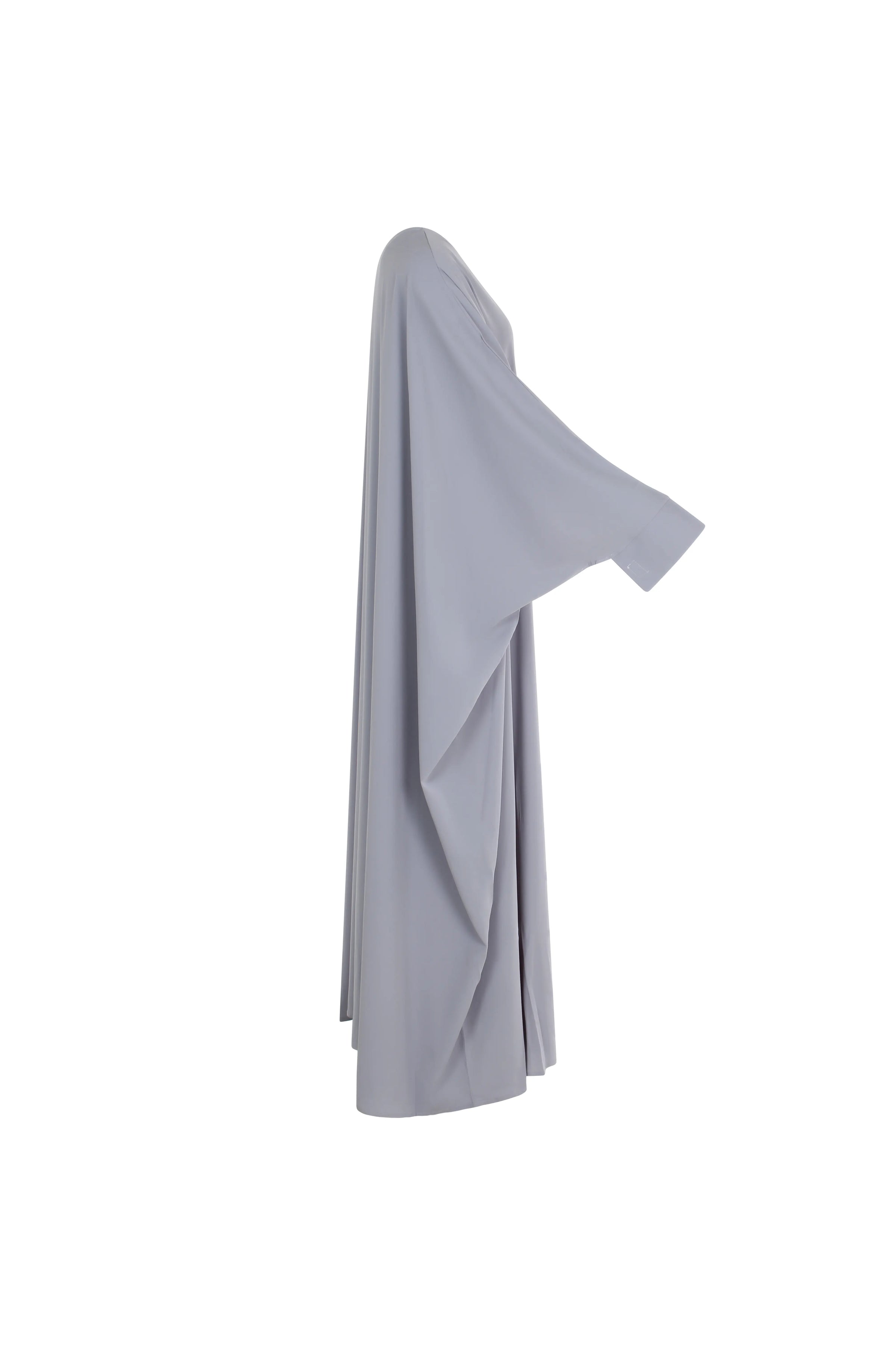 Kjole-dame-gra-side2-Abaya-Qamar