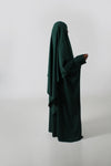 Kjole-dame-gronn-Abaya-Qamar-2
