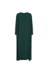 Kjole-dame-gronn-back-Abaya-Qamar